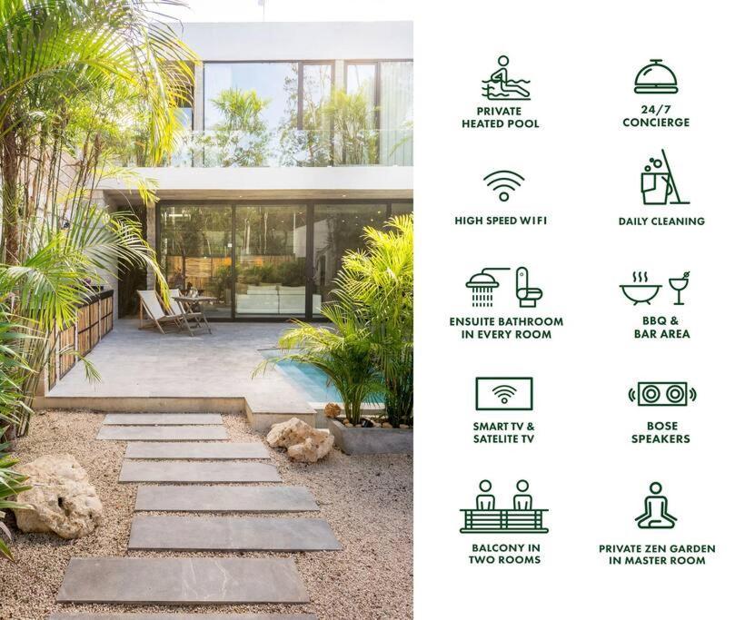 Villa Nimi Architectural Masterpiece Experience Private Pool & Great Concierge Service By Hum Living Tulum Zewnętrze zdjęcie